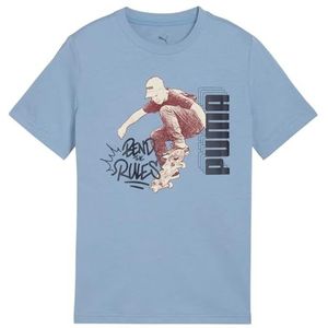 PUMA MID90s Graphic Tee I B Cool Blue
