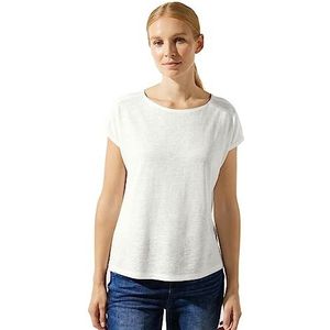 Street One dames zomer shirt, off-white, 42