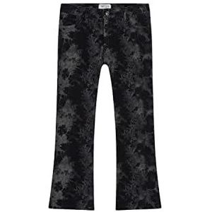 Teddy Smith P-Cropped BC Jr Tye Dye broek, zwart used, 12 jaar meisjes