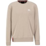Alpha Industries - Sweatshirt - Vintage Sand - 80% Katoen, 20% Polyester
