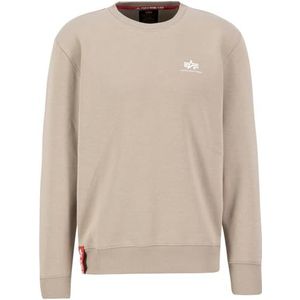 Alpha Industries - Sweatshirt - Vintage Sand - 80% Katoen, 20% Polyester