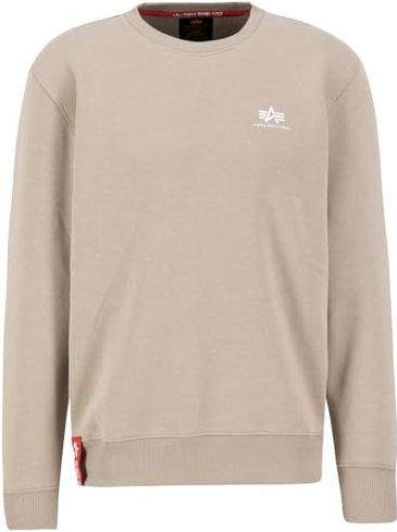 Alpha Industries - Sweatshirt - Vintage Sand - 80% Katoen, 20% Polyester