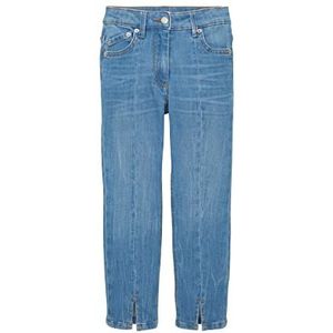 TOM TAILOR Meisjes Straight Jeans 1035193, 10112 - Clean Light Stone Blue Denim, 128
