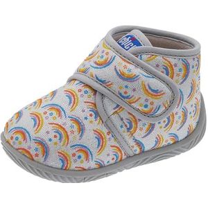 Chicco, Pantoffels voor meisjes, huis en kleuterschool, comfortabel, flexibel, ademend en licht, schoenen voor pasgeborenen en meisjes, ontworpen in Italië, Meerkleurig., 18 EU