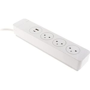 OTIO Mantea stekkerdoos met 3 EasyEject stopcontacten en 2 USB-opladers
