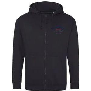 REDSKINS Junior Uniseks kinderhoodie pullover vest met capuchon jongens meisjes hooded sweatshirt, zwart, 10 Jaar