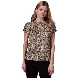 STREET ONE - STUDIO - T-shirt - Creamy Brown - Dames