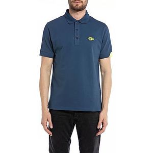 Replay Poloshirt voor heren, Navy 082, L