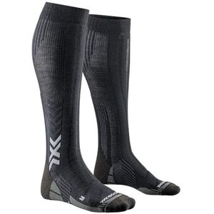 X-Socks® Mountain Expert Merino OTC, Zwart/Houtskool, 35-38