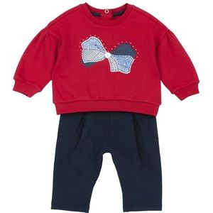 Chicco T-shirt voor meisjes, middenrood, 9 Maanden
