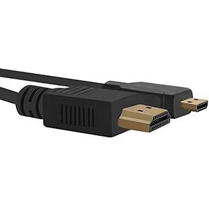 Qoltec HDMI – Micro-HDMI M/M 1 M – HDMI-kabels (HDMI, Micro-HDMI, Mannelijk, Mannelijk, Rechts, Rechts)