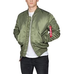 Alpha Industries MA-1 VF 59 lang bomberjack voor heren Sage-Green