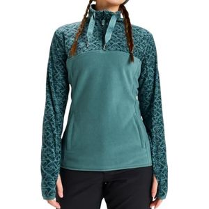Roxy SAYNA Fleece met halve ritssluiting, dames, blauw, L