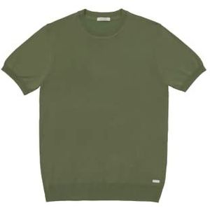 GIANNI LUPO Heren T-shirt van jersey GL510S-S24, Militair., XS