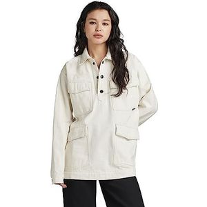 G-STAR RAW Heren Shanorak Jacket, Beige (Ecru D298-159), S, Beige (Ecru D298-159), S