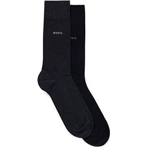 BOSS Cadeauset voor heren, 2 paar sokken van gemiddelde hoogte, met flesopener, Open verschillende 962, 40-46