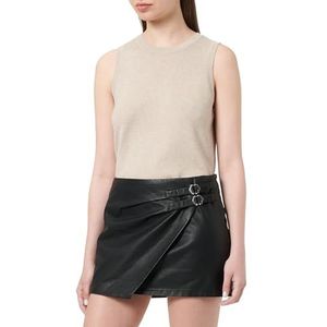 Only leren rok zwart Rokken online Lage prijs beslist
