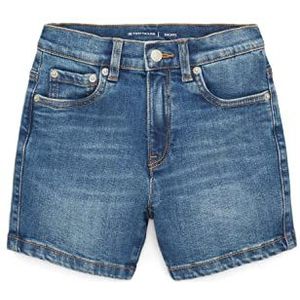 TOM TAILOR Meisjes Bermuda jeansshort 1035192, 10152 - Mid Stone Bright Blue Denim, 98
