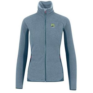 KARPOS 2500494-035 Gebreide rol W Fleece Lange Mouwen Dames Mountain Spring/Bering Sea Maat L