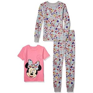 Amazon Essentials Disney | Marvel | Star Wars peutermeisjespyjamaset (eerder gespot zebra), Minnie/schattig, 2T