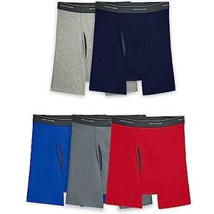Fruit of the Loom Coolzone boxershorts voor heren, vochtafvoerend en ademend, multipacks in verschillende kleuren, 5 Pack - Verschillende kleuren, S