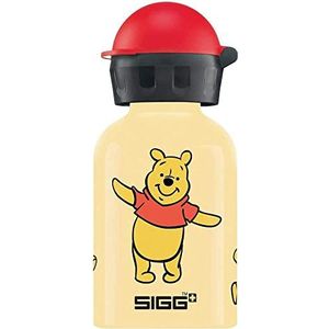 SIGG - Aluminium drinkfles voor kinderen, KBT Winnie Balloon, lekvrij, vederlicht, BPA-vrij, klimaatneutraal gecertificeerd, geel, 0,3 l