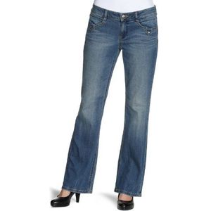 ESPRIT Dames Jeans U2D040, Bootcut, blauw (917 Authentic Medium), 31W x 34L