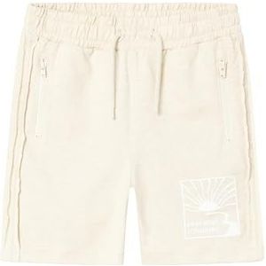 NAME IT Jongens Nkmhummi Losse Sweat Shorts Unb Sweatshorts, beige, 134