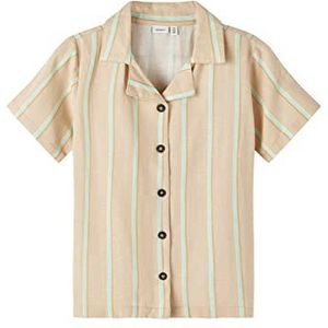 NAME IT - NKMHESIMON SS Shirt - Hemd - Humus