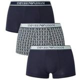 Emporio Armani - GA Eagle - Boxershorts - Zwart - Pack x3