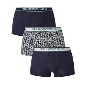 Emporio Armani - GA Eagle - Boxershorts - Zwart - Pack x3