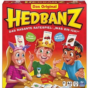 Hedbanz - het snelle raadspel voor het hele gezin - nieuwe editie met geweldig speelmateriaal, voor 2-6 spelers vanaf 6 jaar