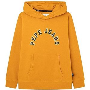 Pepe Jeans Sweatshirt met capuchon voor jongens, Geel (Okergeel), 16 jaar
