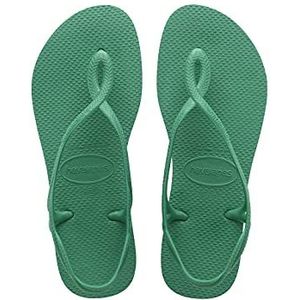 Havaianas Luna Sandaal Flip Flop voor dames, Tropisch Groen, 35/36 EU
