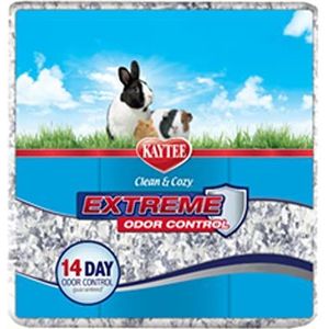 Kaytee Clean & Cozy Extreme Geurcontrole Super absorberend papier beddengoed voor kooien, Hamster, Gerbil, Muizen, Guinee, 65 liter