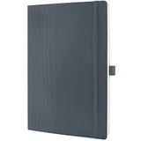 SIGEL CO318 Premium Notebook squaRed, A4, softcover, Grijs - Conceptum
