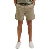 SELECTED HOMME Men's SLHCOMFORT-Homme Flex W NOOS Shorts, Beige, S