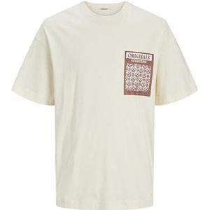 Jack Jones - Jormykonos Geo Front Tee Ss c n Ln - Heren - t-Shirts