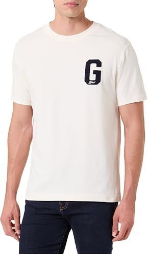 G Badge SS T-shirt, wit, S