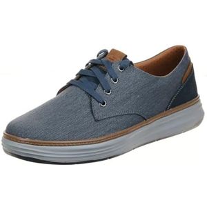 Skechers Heren Moreno Ederson Oxford, Blauw, 8 Wide