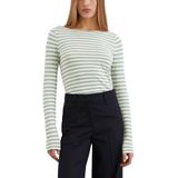 Bikini - Gestreept - Jersey - Normale Pasvorm - Lange Mouw
