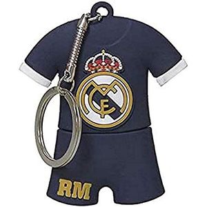 CYP BRANDS Real Madrid USB-13-RM Pendrive Rubber T-Shirt, 16 GB