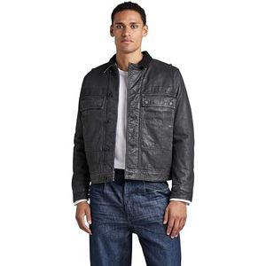 G-STAR RAW Heren Utility Flap Pocket Lined Jacket, Grijs (Magma Cobler D189-D360), L