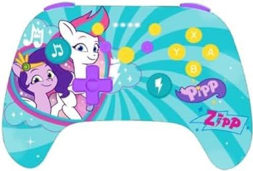 Freaks and Geeks My Little Pony Pipp en Zipp Draadloze Controller Geschikt voor Switch en PC