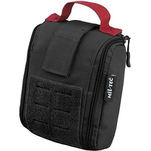 Mil-Tec Unisex – EHBO-pakket voor volwassenen 13491002, zwart, eenheidsmaat