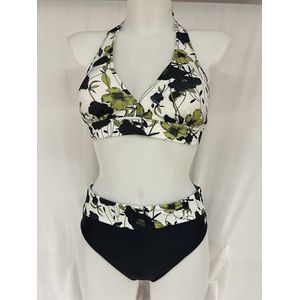 HAUTE PRESSION Tweedelig badpak voor dames X2067/X3067 C01 T44, Meerkleurig, 38/40 NL