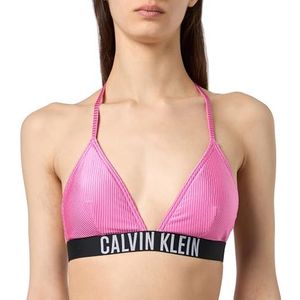 Calvin Klein Dames Triangle-Rp, Bold Pink, XL, Vet Roze, XL