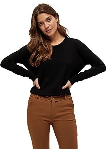 minus Trui 'Elne'  zwart