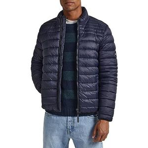 Pepe Jeans Balle Puffer Jacket voor heren, Blauw (Dulwich), S