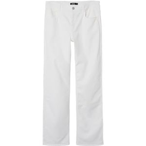 NAME IT Nlmtazza TWI Straight Pant, wit, 146 cm